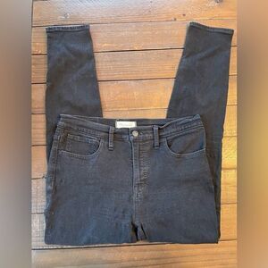 Madewell Roadtripper black jeans size 28 in Bennett Black